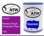 Preview: Suzuki, Medium Bright Aubergine Pearl, 1VE: 500ml Lackdose, von ATW Autoteile West.